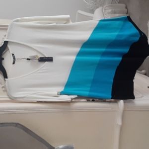 NWT Cable & Gauge V Neck Sweater